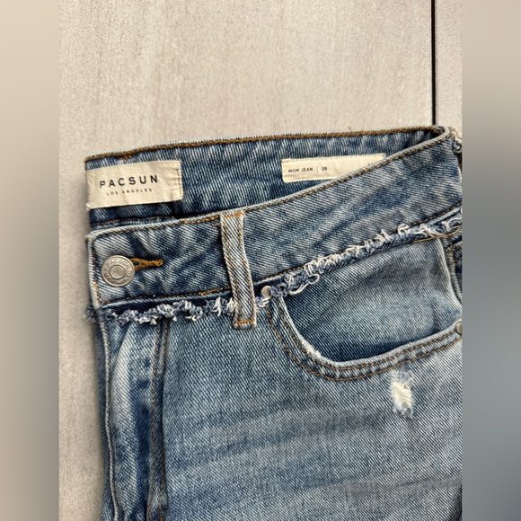 Distressed pacsun mom jeans - Picture 7 of 13